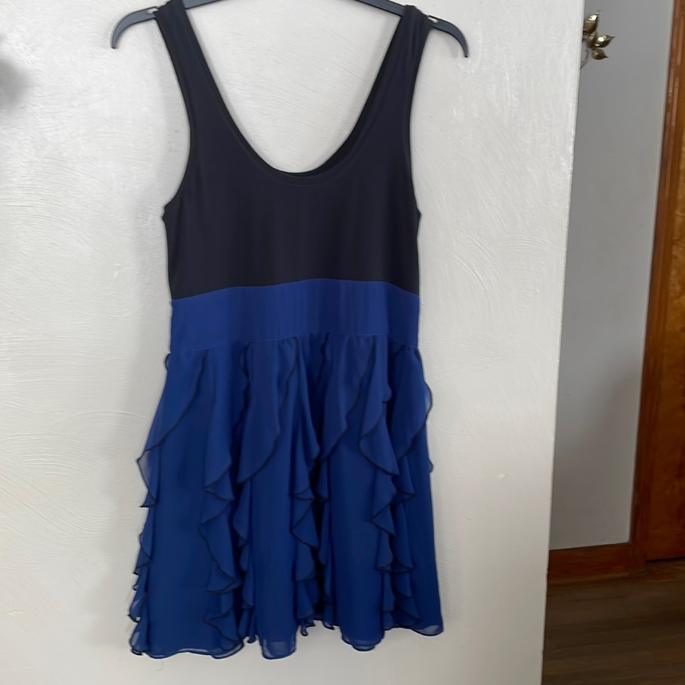 Express dress size 12. black and blue